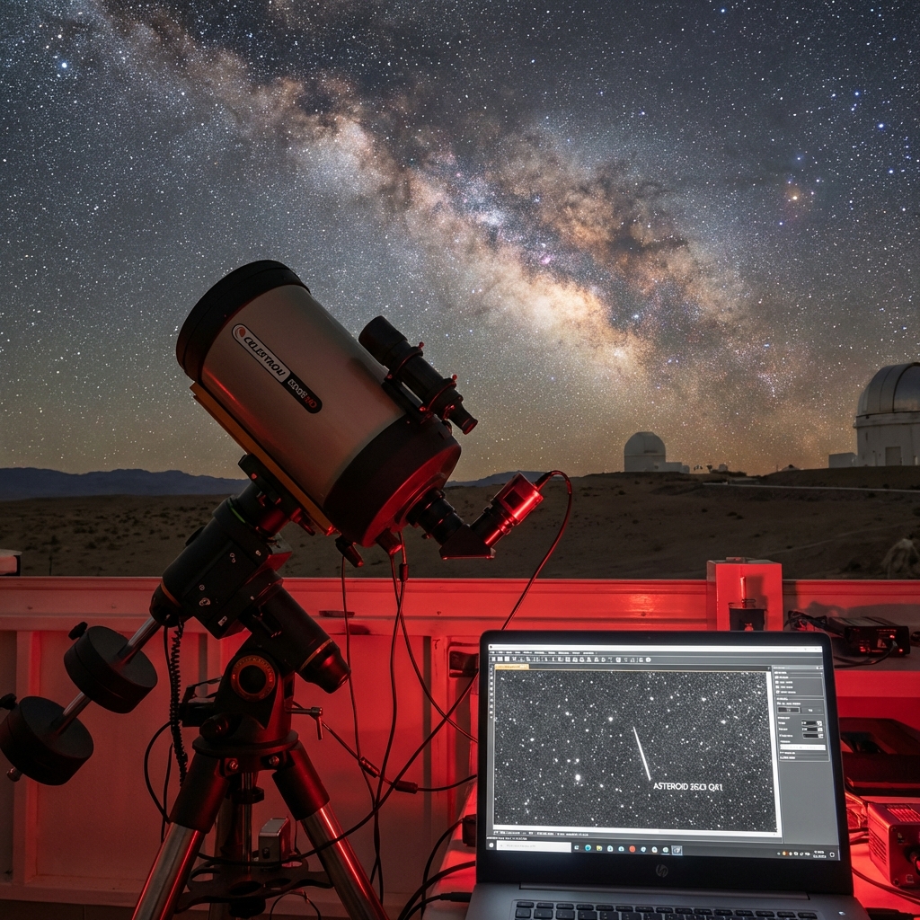 Amateur Planetary Defense: Tracking NEOs and Asteroids